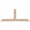 Ekena Millwork Portland Smooth Timber Gable Bracket, Douglas Fir, 72"W x 30"H x 1 1/2"D x 5 1/2"F, 10/12 Pitch GBW072X30X0206POR00SDF - alternate 1